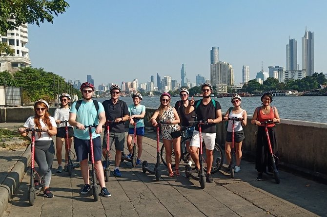 Electric Scooter Tour of Bangkok - The flower market and the rhythm of the river
