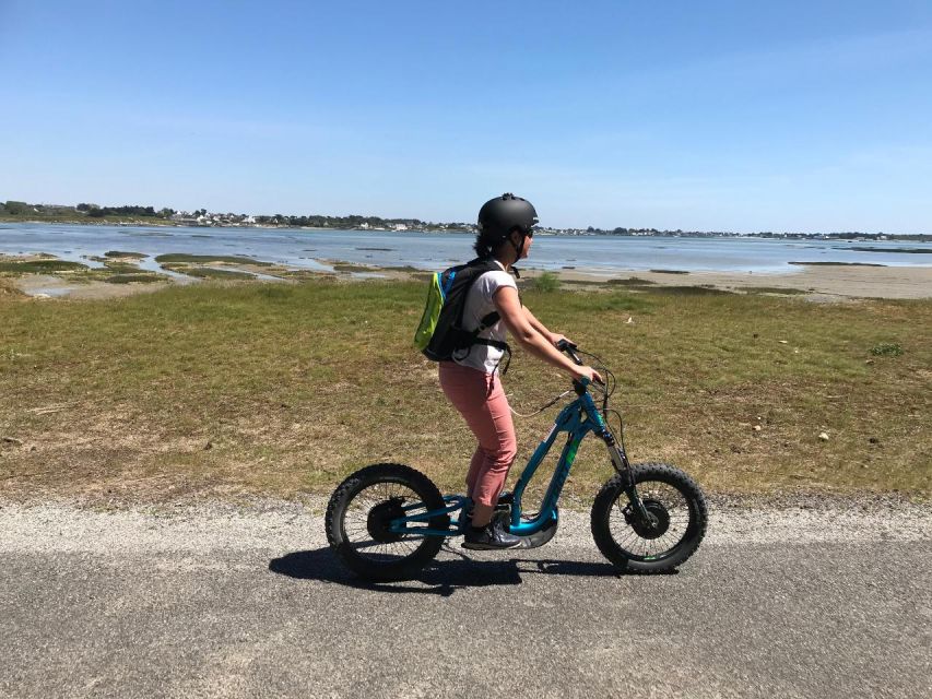 Erdeven: Les Dunes Du Bego - All terrain electric scooter - Keravéon forest and quieter scenery