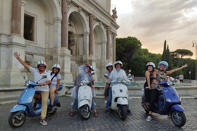 Exclusive Rome by Night Vespa Tour - Gianicolo offers the clearest panoramic pause