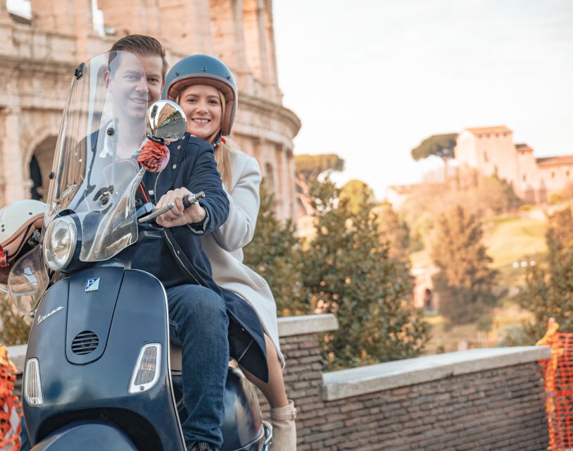 Exclusive Rome Vespa Tour with Professional Photographer - Finishing with coffee above the city