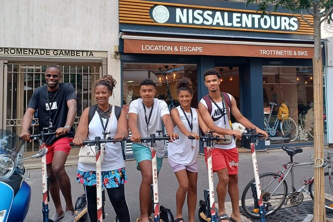 Excursion on electric scooter in Nice - The Unmissable - Starting at 2:30 pm on Avenue Villermont
