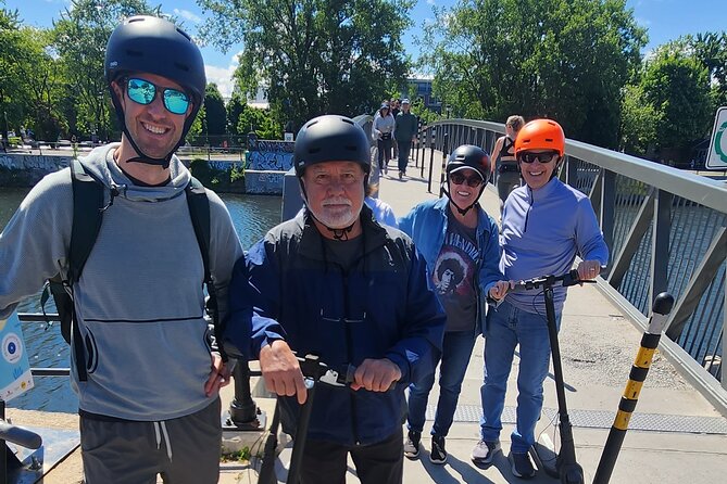 Experience Old Montreal on e-scooters with a local comedian - A comedian, a scooter, and a different view of Montreal