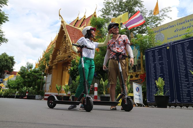 Explore Bangkok by E-Scooter & Try Street Food - Starting at Jamming Thailand in Bangkok Yai