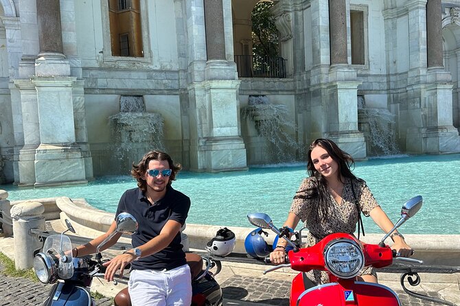 Explore Rome By Vespa - The Roman Forum viewpoint