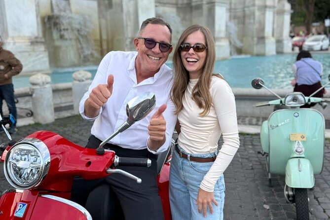 Explore Rome By Vespa - Crossing Rome to Gianicolo