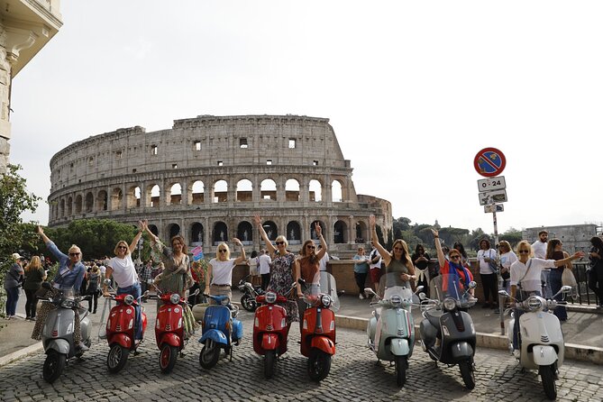 Explore Rome by Vespa With Pick up and Drop Off - Meeting the driver beside the Colosseum