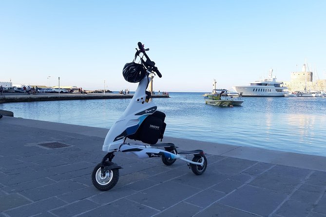 Explore the new town and the medieval town of Rhodes on scooters - 3 hours - Entering the medieval city through its gates