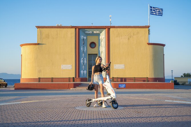 Explore the new town and the medieval town of Rhodes on scooters - 3 hours - Is $72.56 a fair price?
