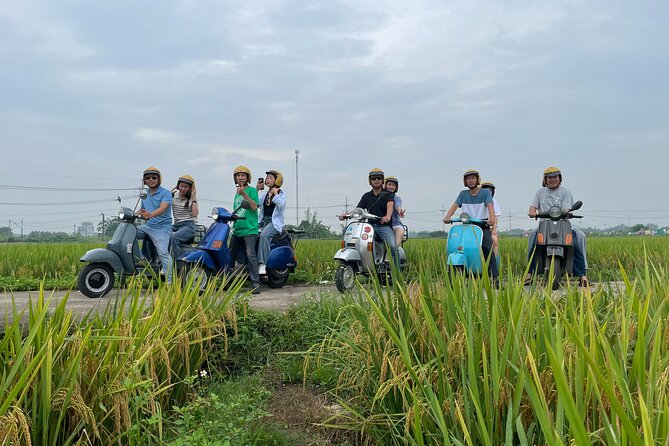 Exploring Vespa Tour Through Little Red River Delta - Safety, Pace, and Comfort on the Vespa