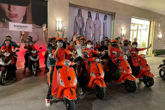 Female Riders Vespa Night Street Food + Train Street food 4 Hours - What the $59 price includes