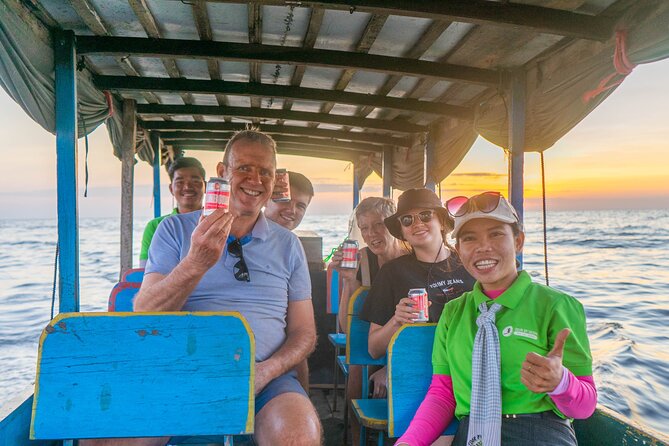 Floating Village Sunset boat Vespa Tour / Tuk Tuk Available - Why the afternoon route works so well