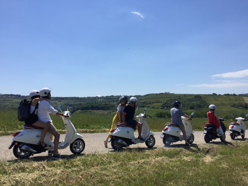 Florence: Full-Day Tuscany Vespa Tour in Chianti - Key points to know before you book