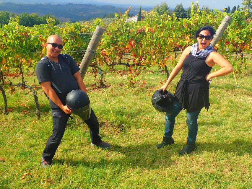 Florence: Full-Day Tuscany Vespa Tour in Chianti - Riding through vineyards and olive groves
