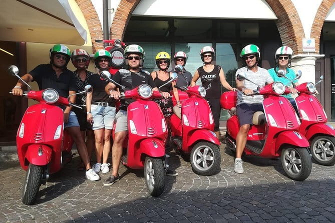 Florence Vespa Rental - Picking up the scooter near Florence Station