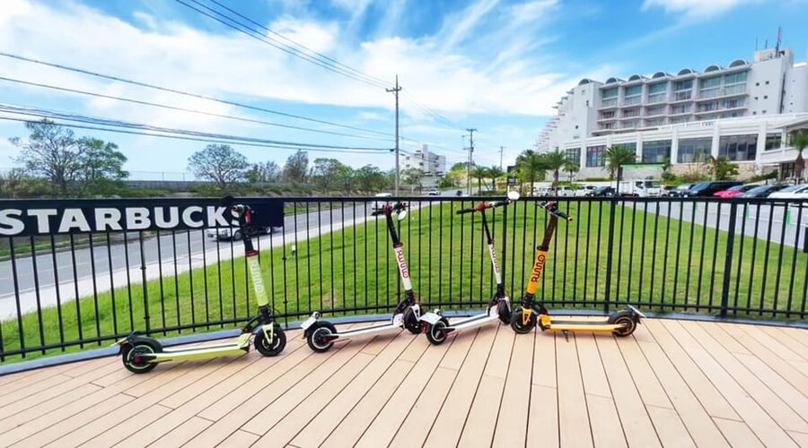 Free delivery to hotel : E-Scooter rent/No license required - Languages, booking, and the small amount of feedback available