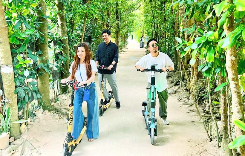 Free delivery to hotel : E-Scooter rent/No license required - Choosing between 48 and 120 hours