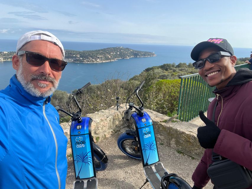 French Riviera : Guided Visit on a E-Scooter - What the $47 price includes