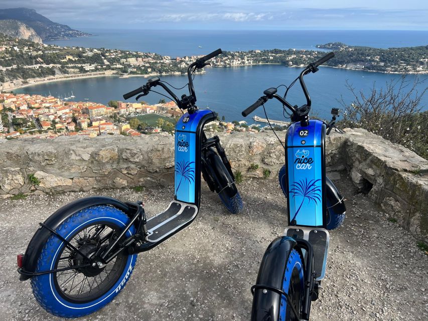 French Riviera : Guided Visit on a E-Scooter - Who will enjoy this ride most