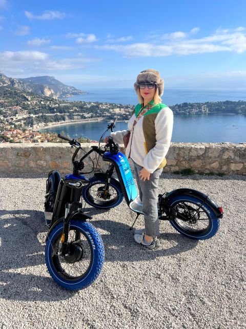 French Riviera : Guided Visit on a E-Scooter - The viewpoint over Nissa la Bella