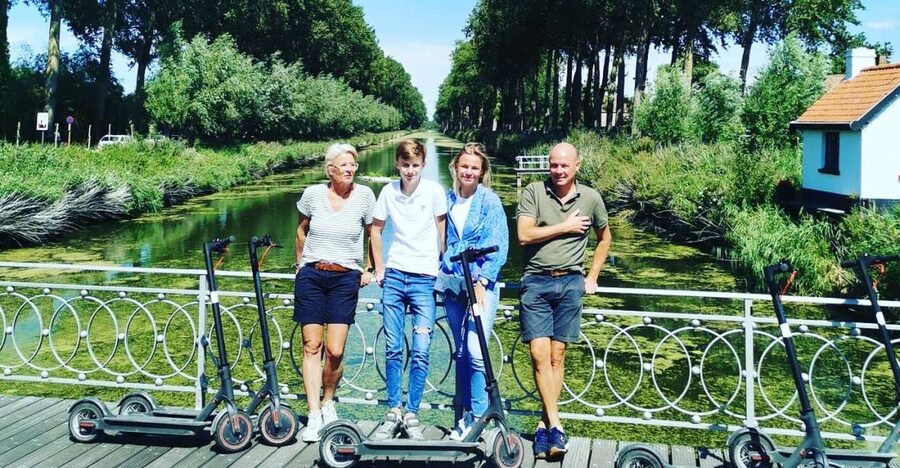 From Bruges to Damme: Private Electric Scooter tour - Damme’s Market Square and Cranenburg House