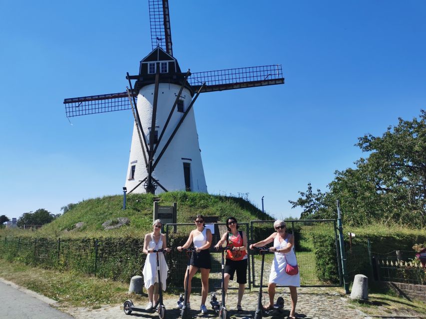From Bruges to Damme: Private Electric Scooter tour - What the guide adds to the ride