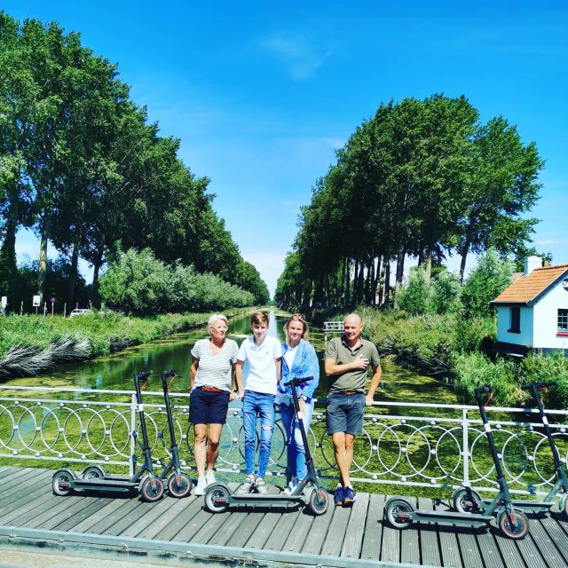 From Bruges to Damme: Private Electric Scooter tour - Starting at Komvest in Bruges