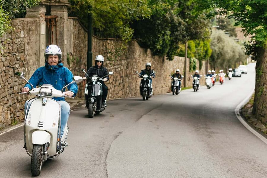 From Florence: Tuscan Countryside Vespa Tour with Tastings - Meeting at Santa Maria Novella station