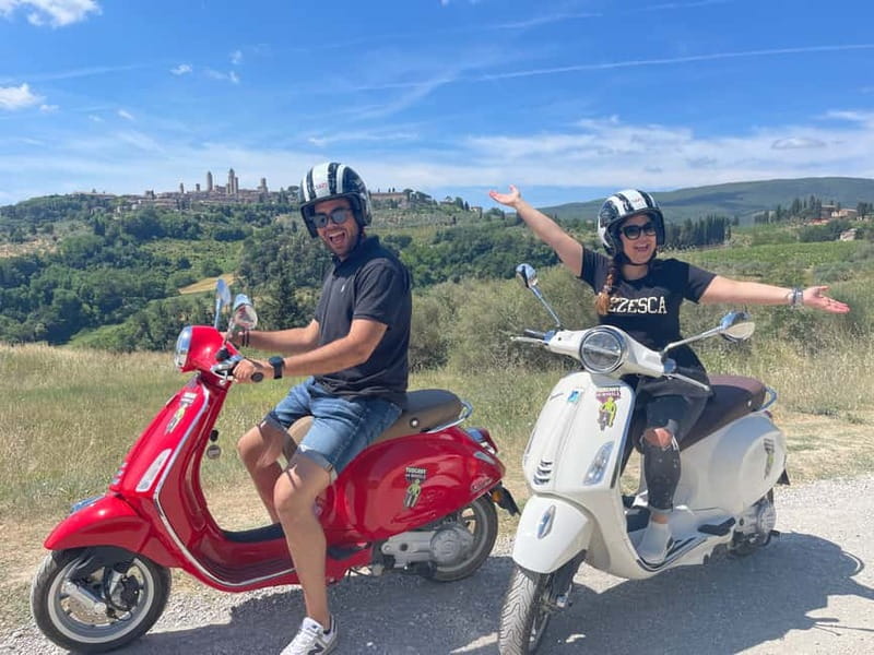 From Florence: Tuscany Vespa Tour with Lunch & Wine - The winery lunch and wine tasting
