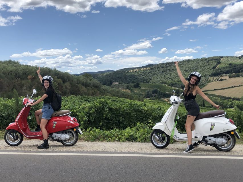From San Gimignano: Chianti Half-Day Vespa Tour with Lunch - Photo stops among vineyards and cypress roads