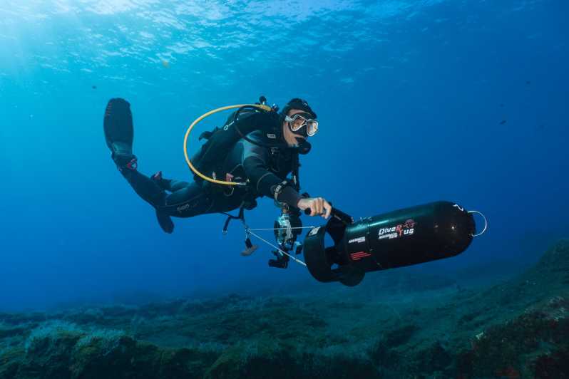 Funchal: DPV- Scooter Dive Adventure - The first stage: paperwork, equipment, and a proper briefing