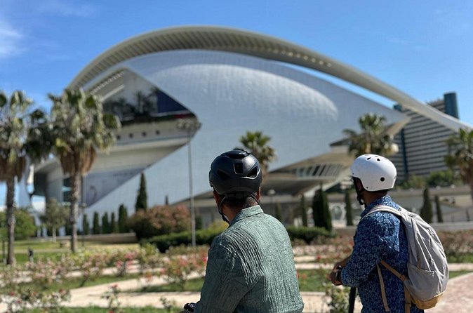 Glide through Valencia by Electric Scooter - A gentler finish at Viveros Gardens