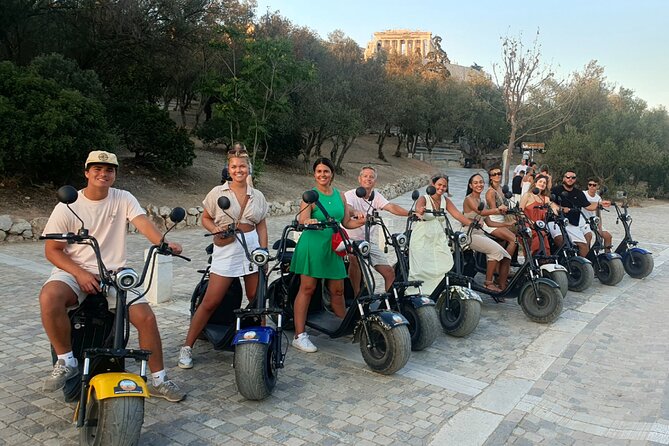 GoPro Adventure Tour in Acropolis area by E-Scooter - The Ancient Agora and Temple of Hephaestus