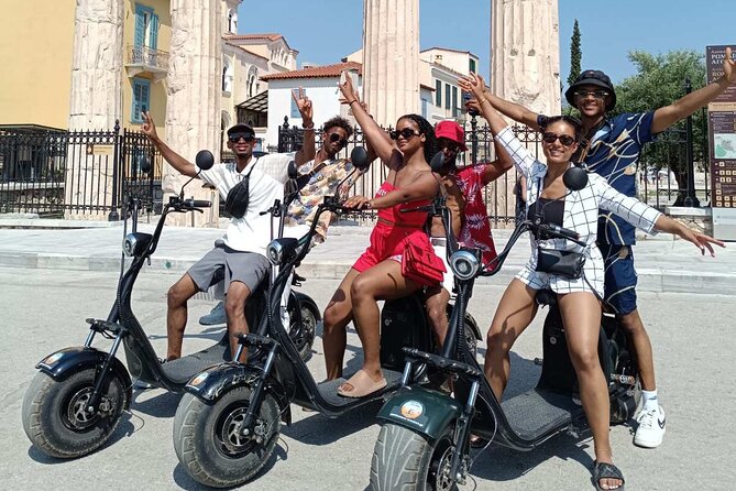 GoPro Adventure Tour in Acropolis area by E-Scooter - The secret viewpoint above Athens