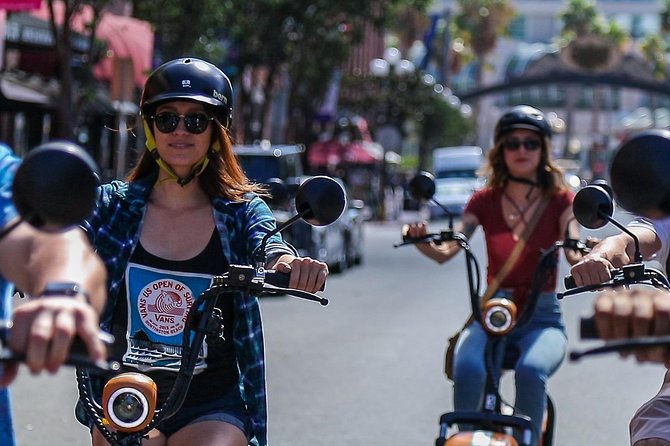 GPS Guided Coronado Electric Scooter Tour - The San Diego Bay ride and the route to the ferry