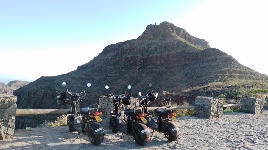 Gran Canaria: Los Pilancones Natural Park e-Scooter Tour - Maspalomas Dunes and the Playa del Ingles view