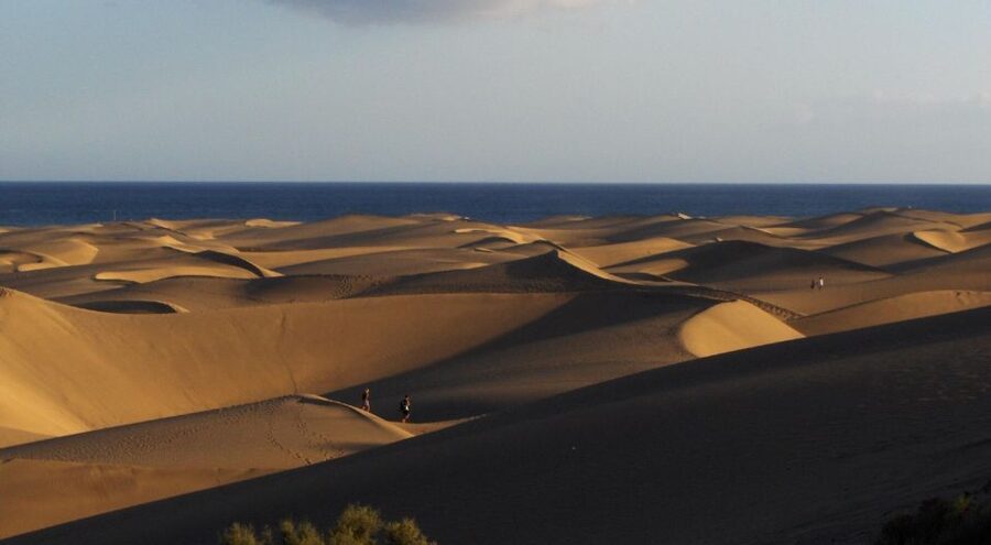 Gran Canaria: Rent Electric Scooter Kick Start - Reaching the old Maspalomas Lighthouse