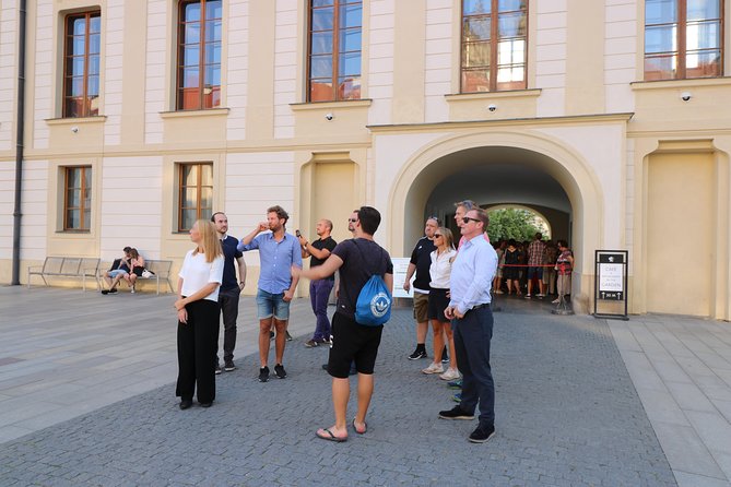 Grand City Tour of Prague on Cruiser e-Bikes or e-Scooters - Kampa Island, the Lennon Wall, and Charles Bridge