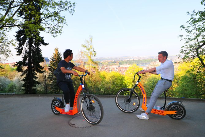 Grand City Tour of Prague on Cruiser e-Bikes or e-Scooters - The Jewish Quarter and Prague’s Old Town