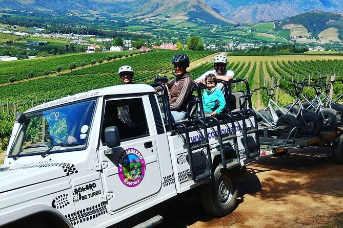 Gravity Scooter in Franschhoek - Key points before you book