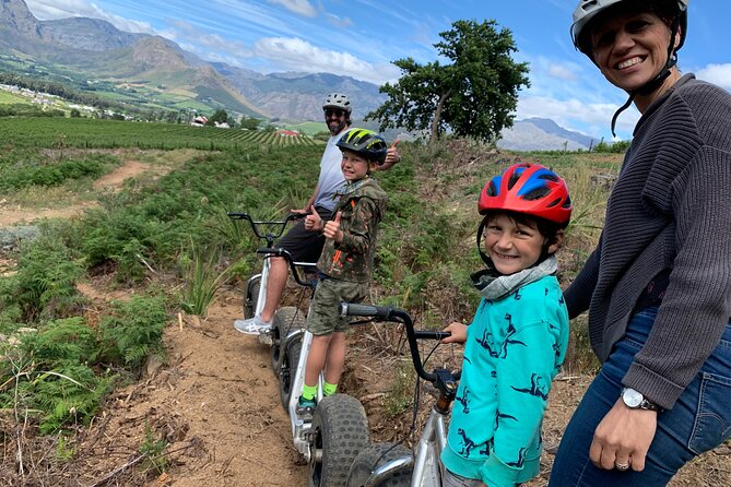 Gravity Scooter in Franschhoek - Free-wheeling down Chamonix’s slopes