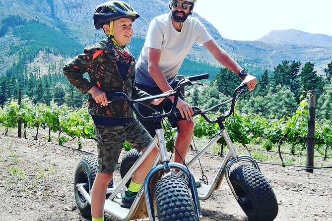 Gravity Scooter in Franschhoek - Starting at Chamonix Wine Farm