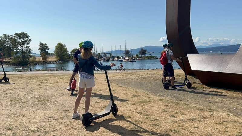 Great Vancouver EUC & E-scooters loop tour - E-scooter or electric unicycle?