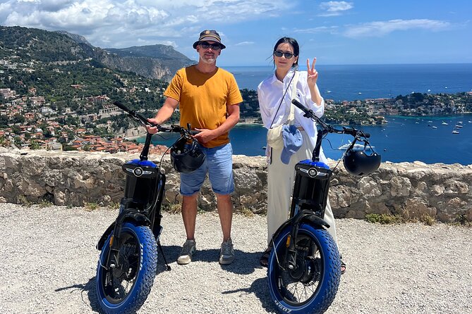 Guided Scooter Tour - Returning through Nice and Castle Hill