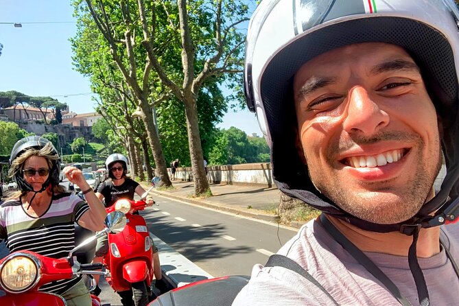 Guided Vespa Tour of Rome – Ride a Vespa with a Local Guide - Castel SantAngelo and the route along the Tiber