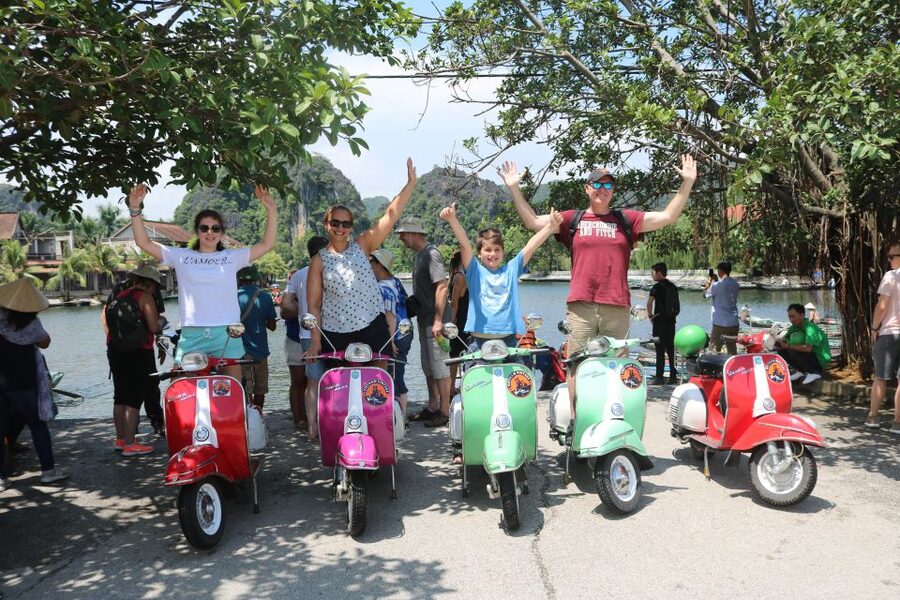 Hanoi 4.5-Hour Vespa Tour city tour - Government Hanoi near Ho Chi Minh Mausoleum