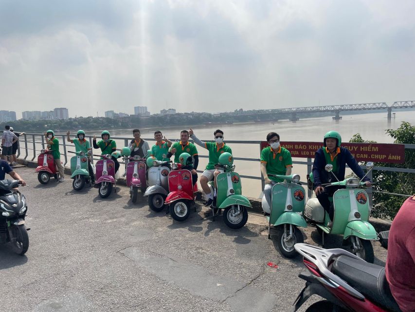 Hanoi 4.5-Hour Vespa Tour city tour - Botanical gardens, the B52 site, and a difficult memory