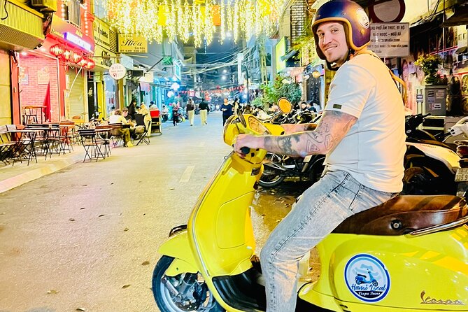 Hanoi After Dark Vespa Tour (4 hours): Street Food & Night Vibes - Why a Vespa is the right way to see Hanoi at night
