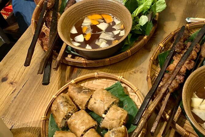 Hanoi After Dark Vespa Tour (4 hours): Street Food & Night Vibes - Chuong Duong Bridge and a glass of Bia Hoi