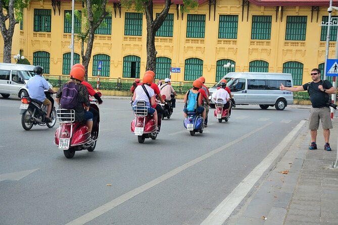 Hanoi Back Streets Vespa Tours: Hanoi Vintage Vespa Tours City - Red River farms, West Lake, and a quieter side of Hanoi
