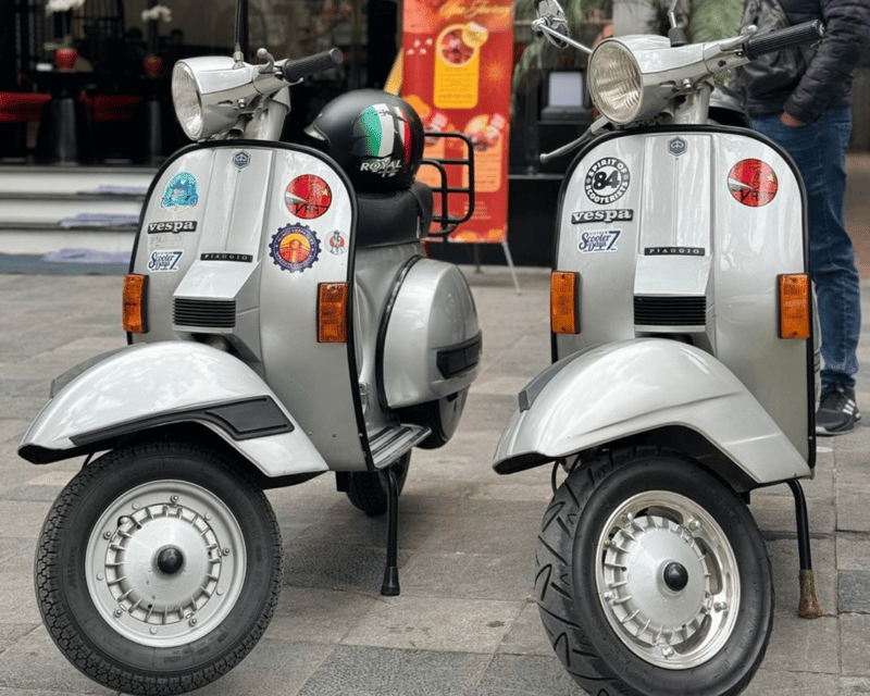 Hanoi: Food and Sightseeing Vespa Tour with 7 Tastings - What the $60 price includes